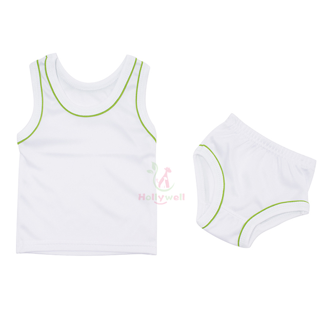 BC1075WE Baby Summer Clothes Singlet and Pant Double Edge(4)