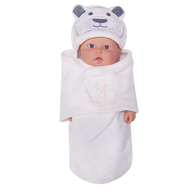 BL003 Hooded Baby Blanket (3)
